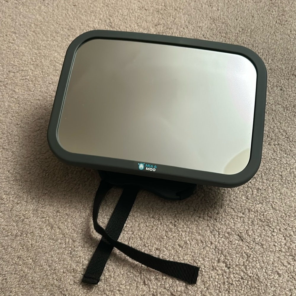 Rear back seat mirror to see baby car seat, New in Box
